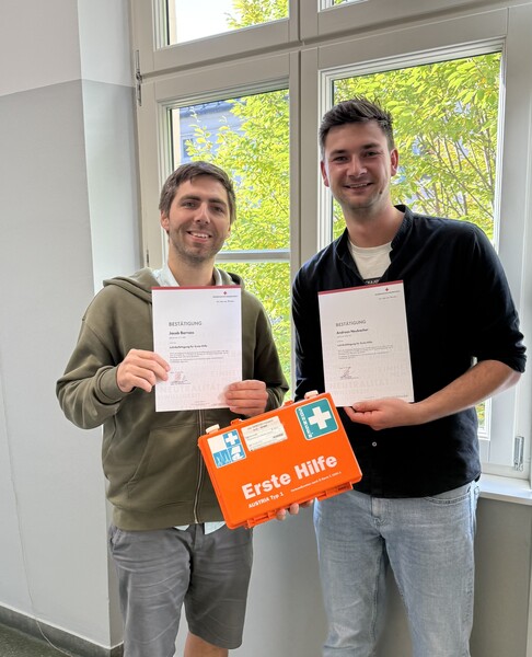 Neue Erste-Hilfe Ausbildner an der MMS Maxglan 2